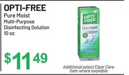 Health Mart OPTI-FREE Pure Moist Multi-Purpose Disinfecting Solution offer