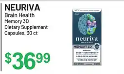 Health Mart NEURIVA Brain Health Memory 3D Dietary Supplement Capsules offer