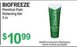 Health Mart BIOFREEZE Menthol-Pain Relieving Gel offer