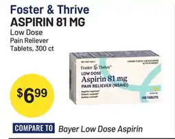 Health Mart Foster & Thrive ASPIRIN 81 MG offer
