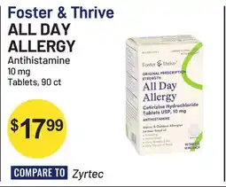 Health Mart Foster & Thrive ALL DAY ALLERGY offer