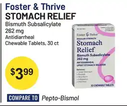 Health Mart Foster & Thrive STOMACH RELIEF offer