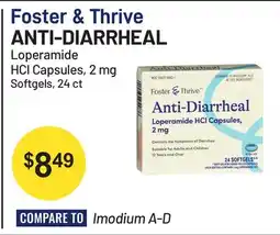 Health Mart Foster & Thrive ANTI-DIARRHEAL offer