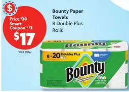 Family Dollar Bounty Paper Towels offer