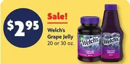 Family Dollar Welch's Grape Jelly offer