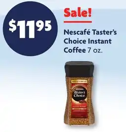 Family Dollar Nescafé Taster's Choice Instant Coffee offer