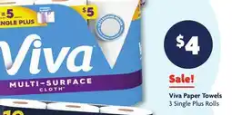 Family Dollar Viva Paper Towels offer