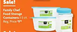 Family Dollar Family Chef Food Storage Containers offer