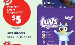 Family Dollar Luvs Diapers offer