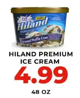 Hy-Vee Hiland premium ice cream offer