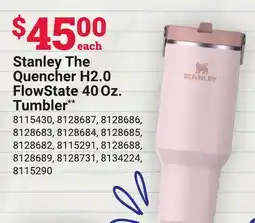 Ace Hardware Stanley The Quencher H2.0 FlowState 40 Oz. Tumbler offer