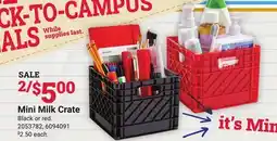 Ace Hardware Mini Milk Crate offer