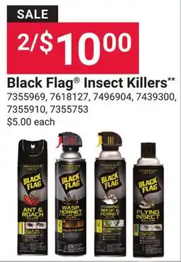 Ace Hardware Black Flag Insect Killers offer