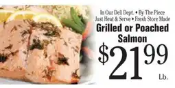 Morton Williams Grilled or Poached Salmon offer