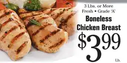 Morton Williams Boneless Chicken Breast offer