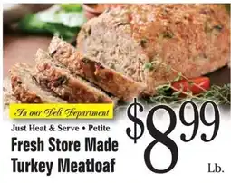 Morton Williams Fresh Store Made Turkey Meatloaf offer