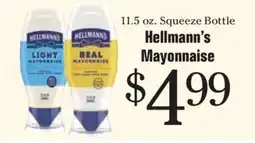 Morton Williams Hellmann's Mayonnaise offer