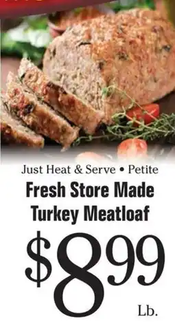 Morton Williams Fresh Store Made Turkey Meatloaf offer
