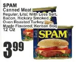 Key Food Spam canned meat offer