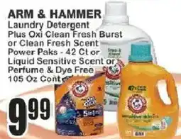 Key Food Arm & Hammer laundry detergent offer