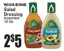 Key Food Wish-Bone Salad Dressing Assorted offer