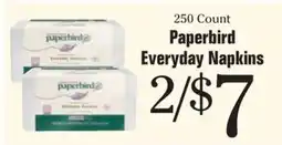 Morton Williams Paperbird everyday napkins offer