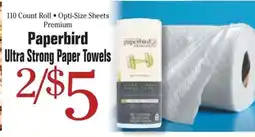 Morton Williams Paperbird ultra strong paper towels offer