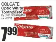 Key Food Colgate optic white toothpaste offer