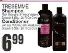 Key Food Tresemme shampoo and conditioner offer