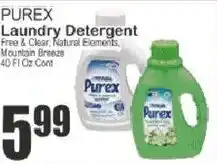 Key Food Purex laundry detergent offer