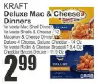Key Food Kraft deluxe mac & cheese dinners offer