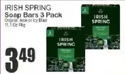 Key Food Irish spring soap bars 3 pack offer