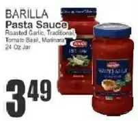 Key Food Barilla pasta sauce offer