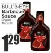 Key Food Bull's-eye barbecue sauce offer