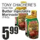 Key Food Tony Chachere's Creole Style Butter Injectable Marinade offer