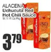Key Food Alacena uchucuta red hot chili sauce offer