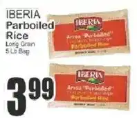 Key Food Iberia parboiled rice offer