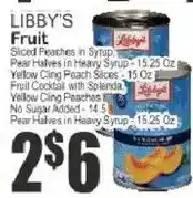 Key Food Libby's fruit offer