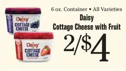 Morton Williams Daisy Cottage Cheese with Fruit offer