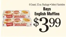 Morton Williams Bays English Muffins offer