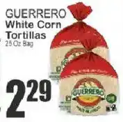 Key Food Guerrero white corn tortillas offer