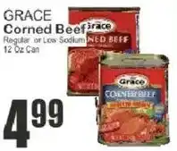 Key Food Grace corned beef offer
