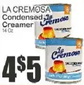 Key Food La Cremosa Condensed Creamer offer