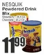 Key Food Nesquik powdered drink mix offer