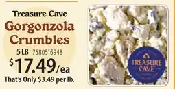 Restaurant Depot Treasure Cave Gorgonzola Crumbles offer