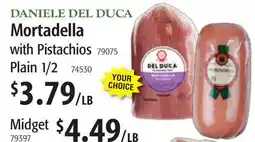 Restaurant Depot Mortadella with Pistachios offer