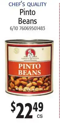 Restaurant Depot Pinto Beans offer
