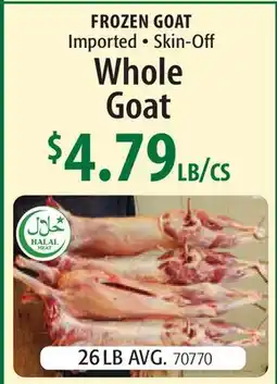 Restaurant Depot FROZEN GOAT offer