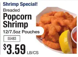 Restaurant Depot Shrimp Special! Breaded Popcorn Shrimp offer