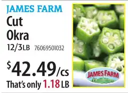 Restaurant Depot JAMES FARM Cut Okra offer